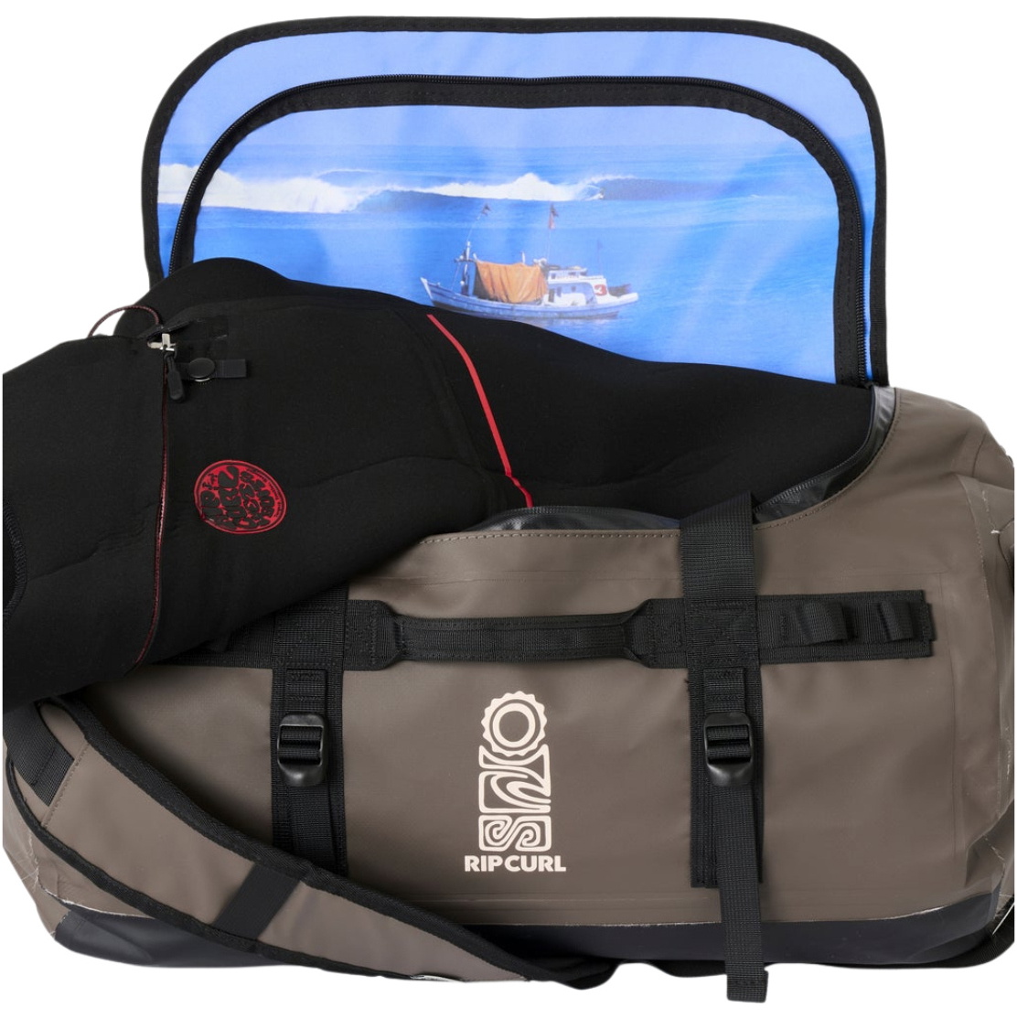 2026 Rip Curl S-Serie Duffle Ryggsekk 02RWTB - Dark Brown